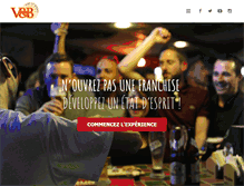 Tablet Screenshot of franchise-vandb.com